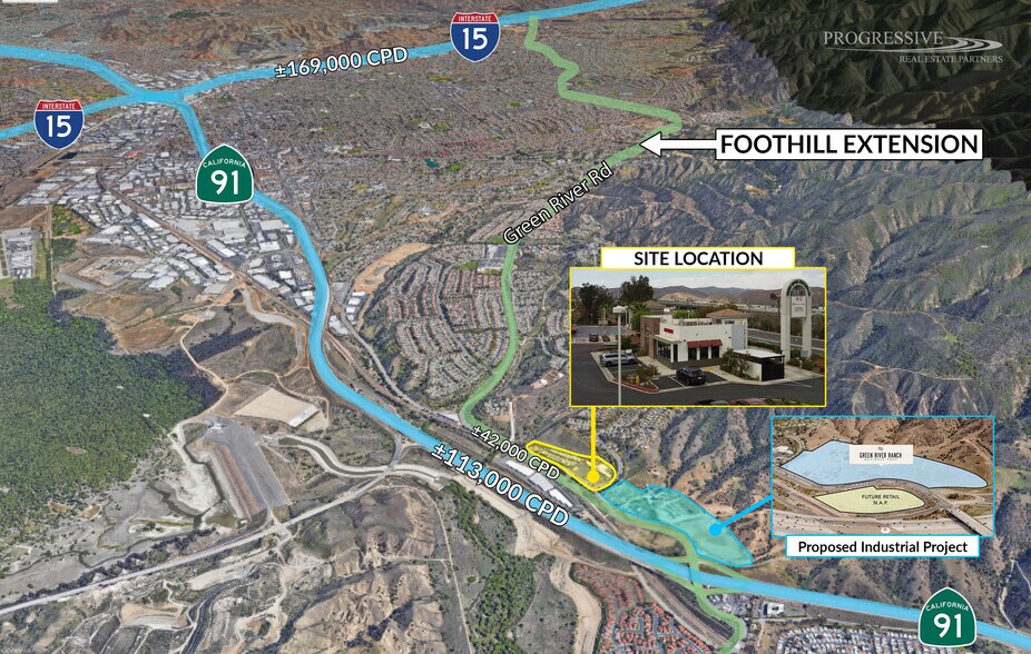 4330 Green River Rd, Corona, CA à louer - Photo de l’immeuble – Image 3 sur 5
