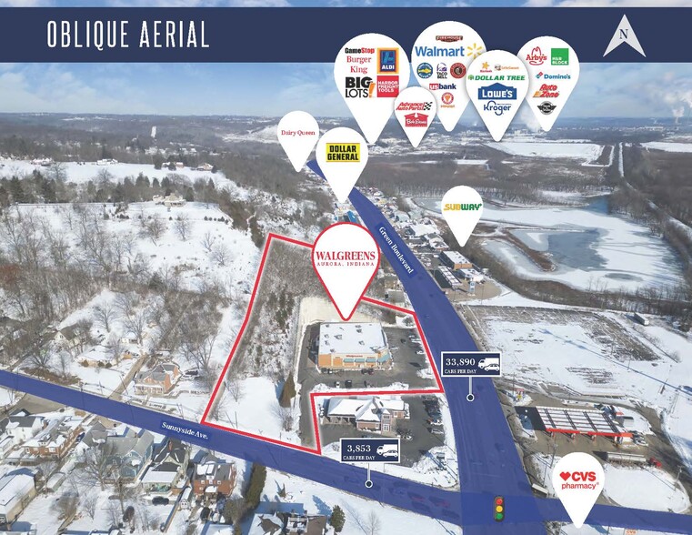 512 Green Blvd, Aurora, IN à vendre - Photo de l’immeuble – Image 2 sur 6