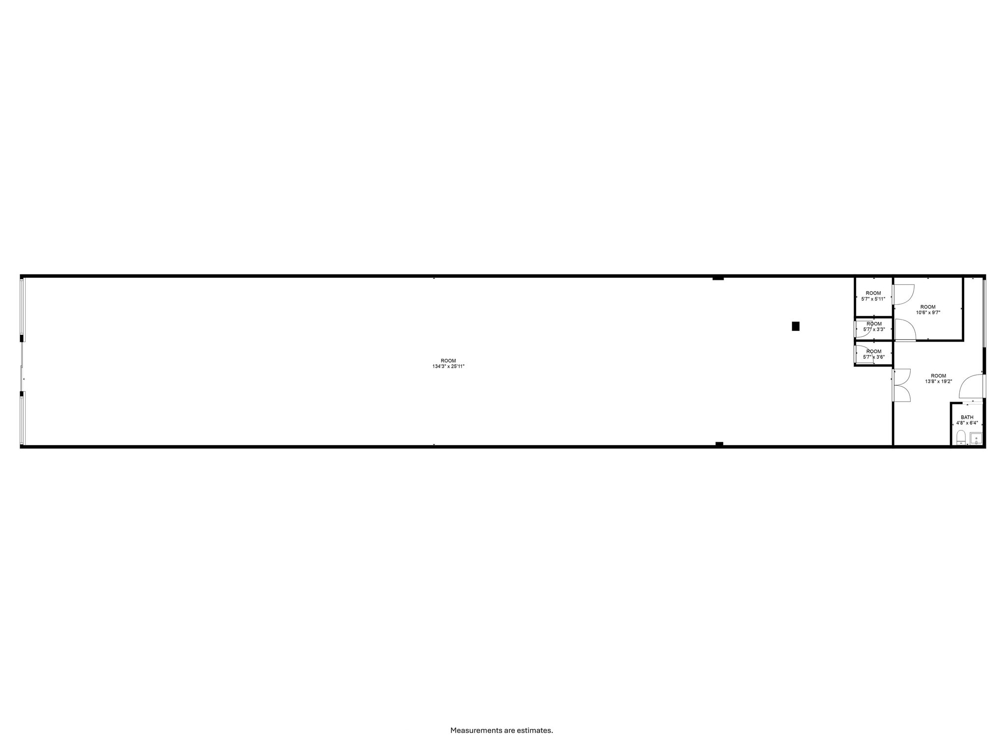 921-995 E Memorial Blvd, Lakeland, FL à louer Plan d’étage– Image 1 sur 1