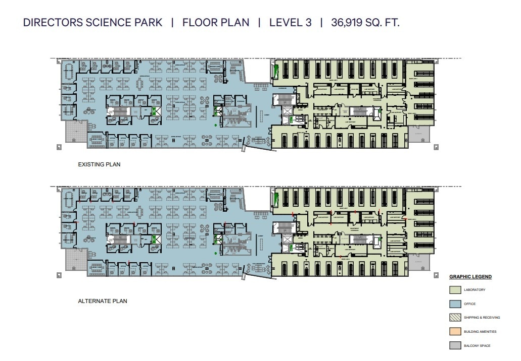 4930 Directors Pl, San Diego, CA à louer Plan d’étage– Image 1 sur 1
