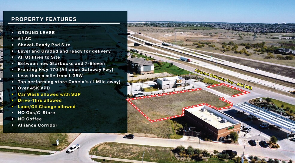 3033 Alliance Gateway Freeway, Fort Worth, TX à vendre - Photo de l’immeuble – Image 2 sur 6