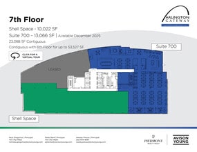 901 N Glebe Rd, Arlington, VA à louer Plan d’étage– Image 1 sur 1