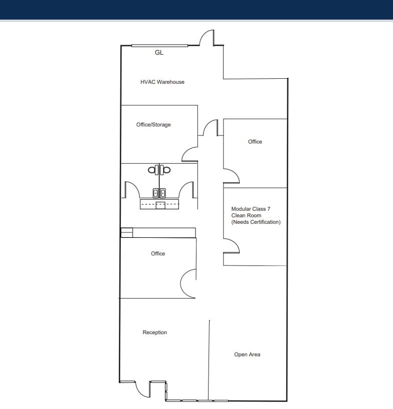 30 Hughes, Irvine, CA à louer Plan d’étage– Image 1 sur 2