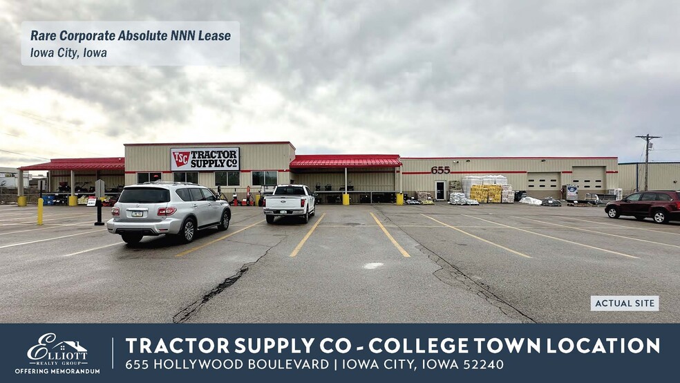 655 Hollywood Blvd, Iowa City, IA à vendre - Photo de l’immeuble – Image 1 sur 5