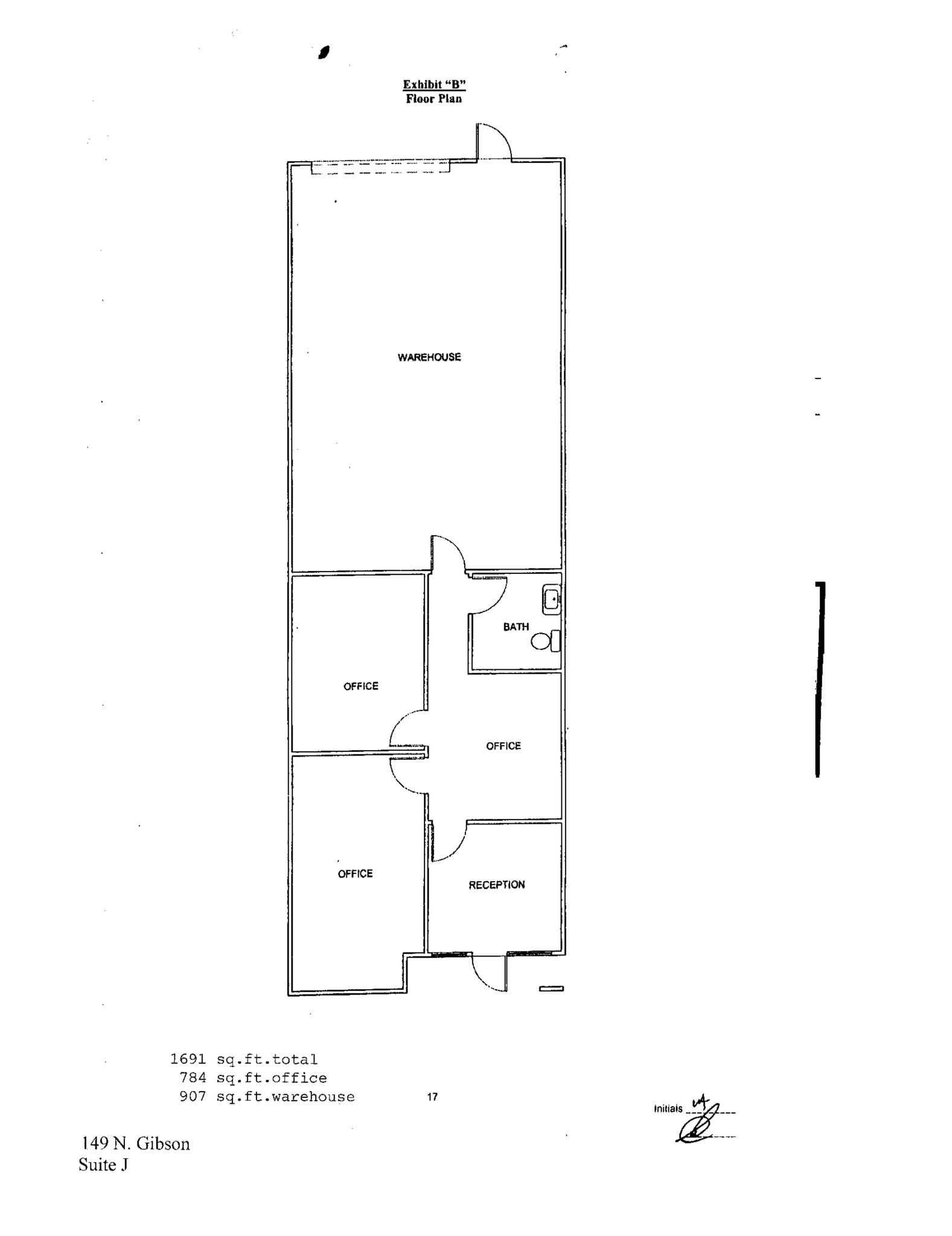 149 N Gibson Rd, Henderson, NV à louer Plan de site– Image 1 sur 1