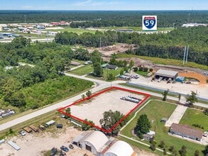 13628 Kennedy Dr, Splendora, TX - Vue aérienne vue de carte - Image1
