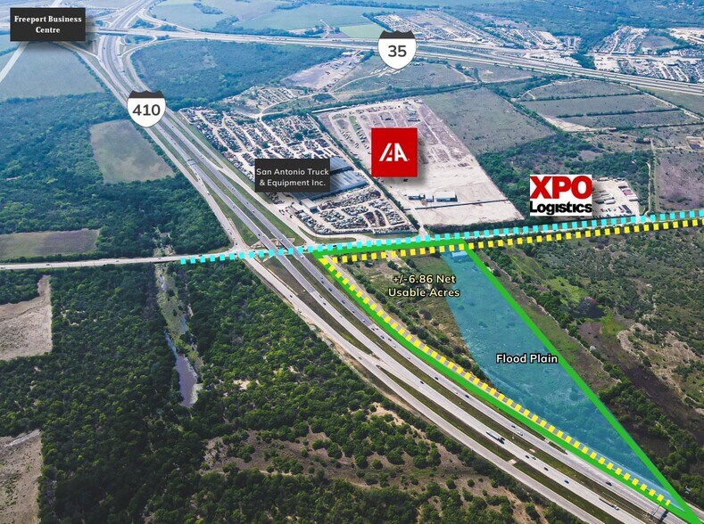 10520 Somerset Rd, San Antonio, TX à vendre - Aérien – Image 2 sur 2
