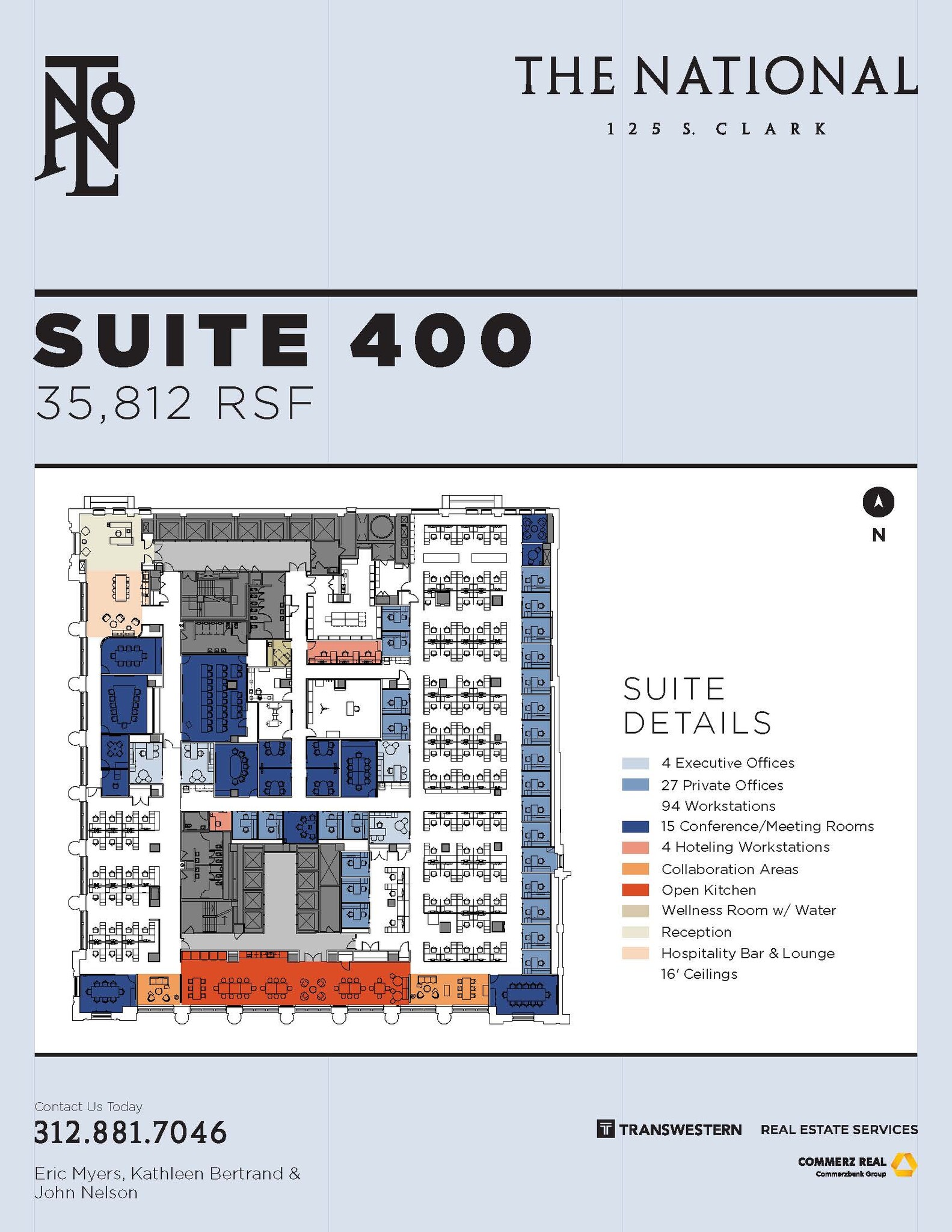 125 S Clark St, Chicago, IL à louer Plan d’étage– Image 1 sur 7