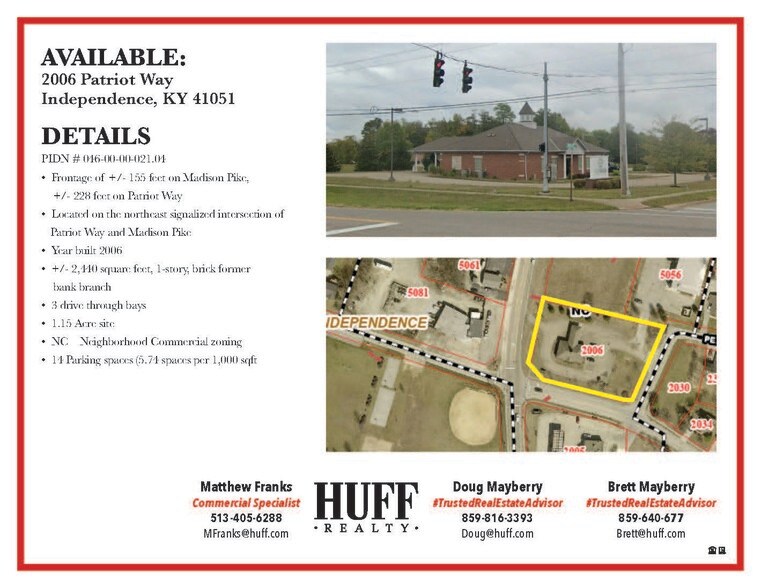 2006 Patriot Way, Independence, KY à vendre - Photo de l’immeuble – Image 2 sur 6
