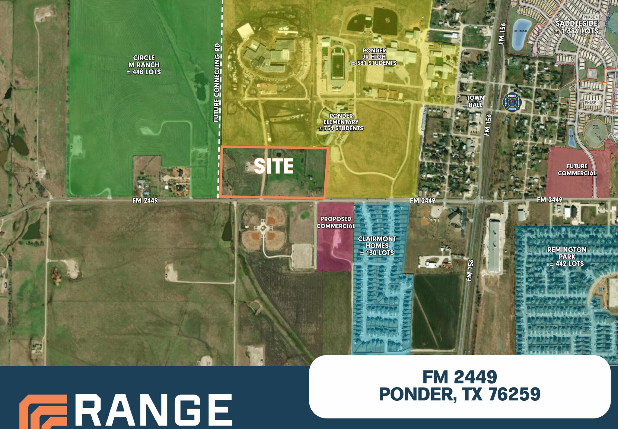 FM 2449, Ponder, TX à vendre Photo principale– Image 1 sur 3