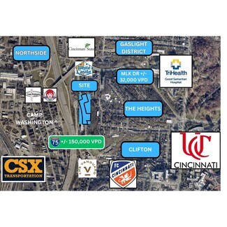 Plus de détails pour 2934 Central Parkway, Cincinnati, OH - Terrain à vendre
