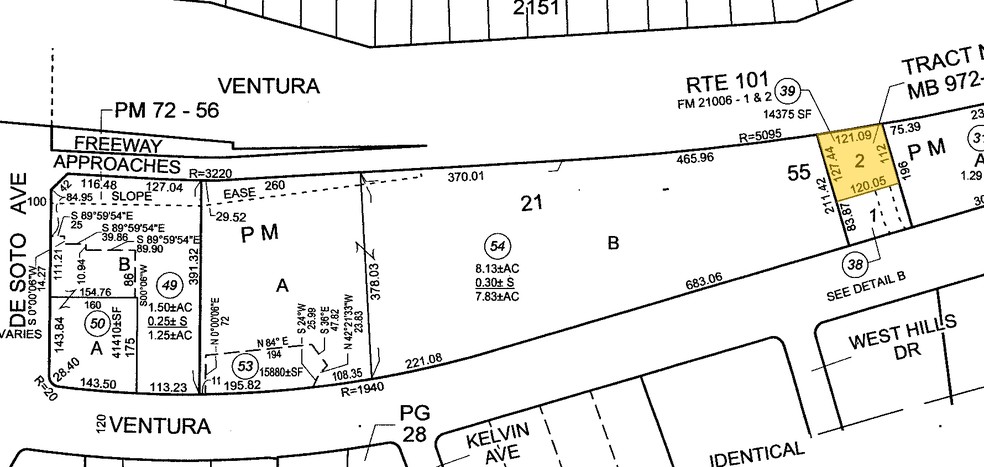 20631 Ventura Blvd, Woodland Hills, CA à louer - Plan cadastral – Image 2 sur 22