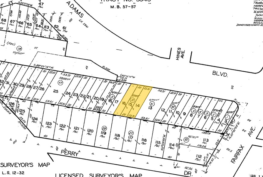 5856 Adams Blvd, Culver City, CA à louer - Plan cadastral – Image 2 sur 12