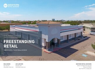 Plus de détails pour 1960 S Country Club Dr, Mesa, AZ - Local commercial à vendre