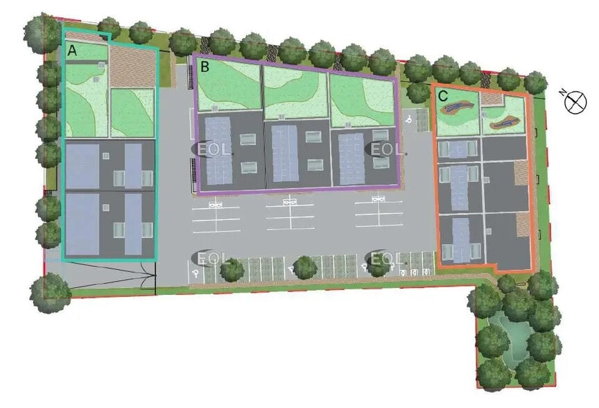 Local d’activités dans Argenteuil à louer - Plan d’étage – Image 3 sur 4