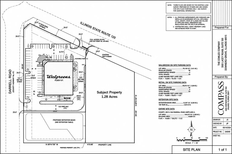 28875 Route 120, Lakemoor, IL à vendre - Plan de site – Image 3 sur 3