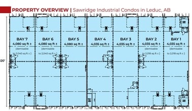 5605 43 St, Leduc, AB à louer Plan d’étage– Image 2 sur 3