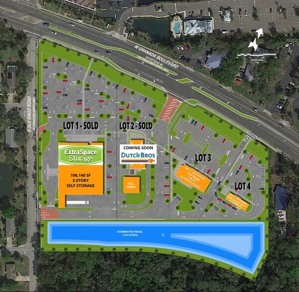 Granada Blvd & Old Kings Rd, Ormond Beach, FL à louer - Photo principale – Image 1 sur 2