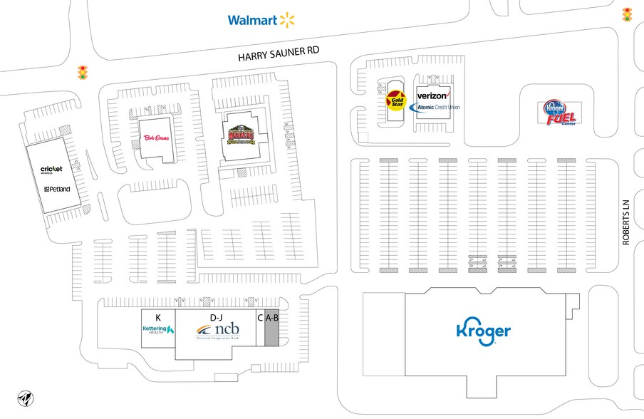 575 Harry Sauner Rd, Hillsboro, OH à louer - Plan de site – Image 3 sur 3