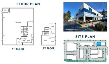 16130 W Bernardo Dr, San Diego, CA à louer Plan d’étage– Image 1 sur 1