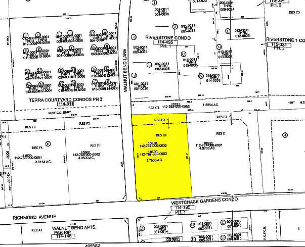 10850 Richmond Ave, Houston, TX à louer - Plan cadastral – Image 2 sur 13