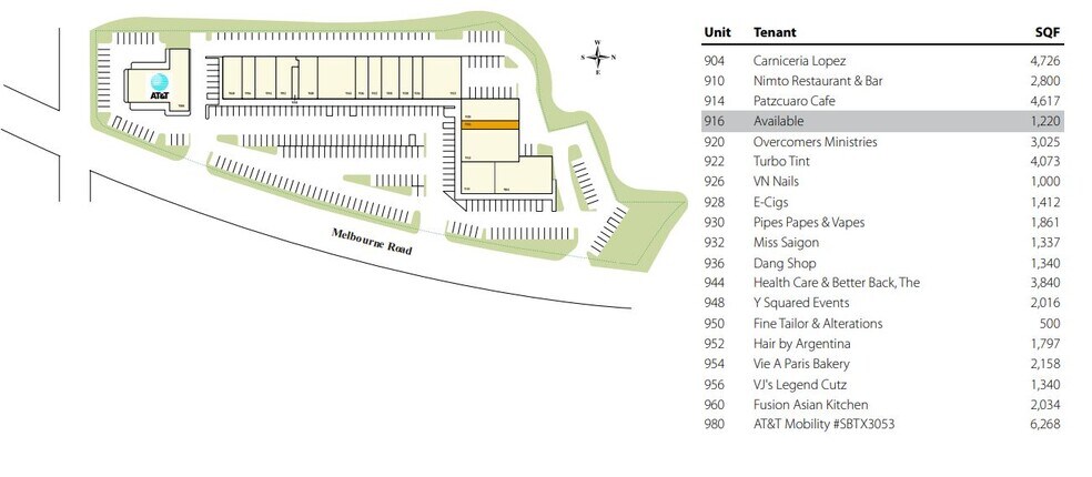 900-960 Melbourne Rd, Hurst, TX à louer - Photo de l’immeuble – Image 2 sur 8