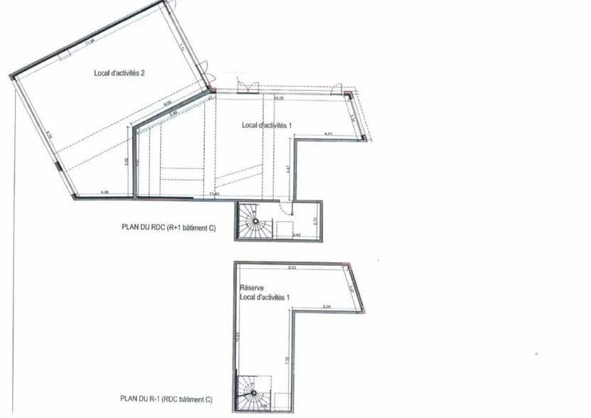 Local commercial dans Champigny-sur-Marne à vendre - Plan d’étage – Image 1 sur 6