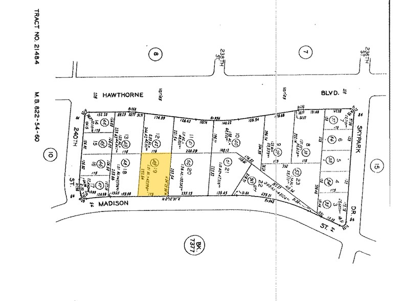 23871-23899 Madison St, Torrance, CA à louer - Plan cadastral – Image 2 sur 4