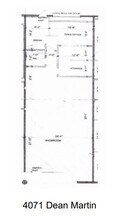 4045-4063 Dean Martin Dr, Las Vegas, NV à louer Plan d’étage– Image 1 sur 1