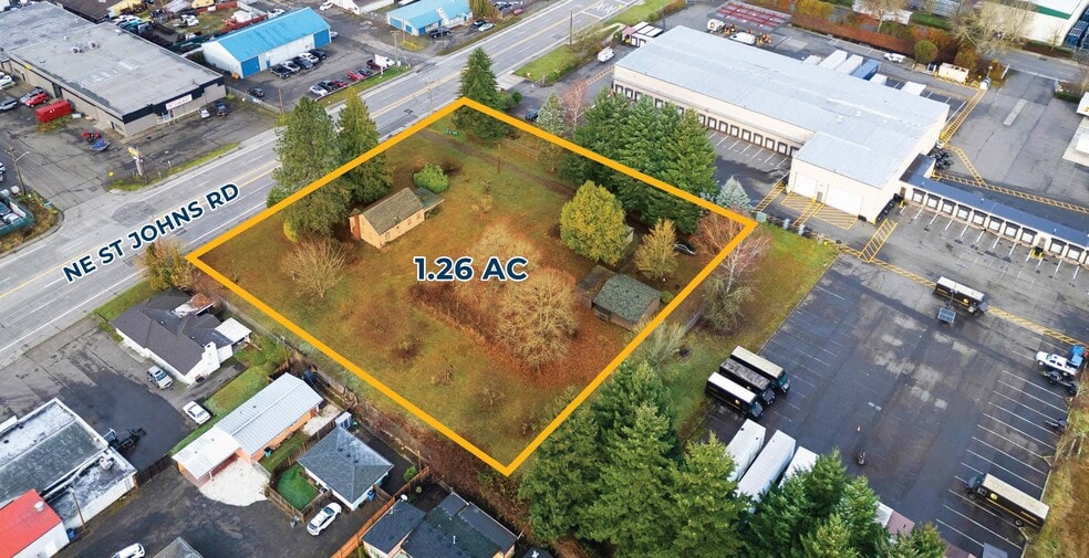 6519 NE St Johns Rd, Vancouver, WA à vendre - Aérien – Image 2 sur 5