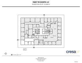 5005 Woodway Dr, Houston, TX à louer Plan de site– Image 1 sur 1