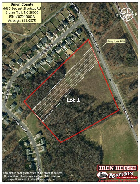6615 Secrest Shortcut Rd, Indian Trail, NC à vendre - Photo de l’immeuble – Image 2 sur 3