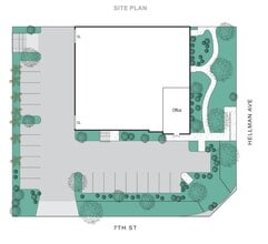 9076 Hellman Ave, Rancho Cucamonga, CA à louer Plan de site– Image 1 sur 1