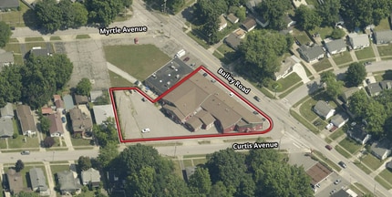 2034-2046 Bailey Rd, Cuyahoga Falls, OH - Vue aérienne vue de carte
