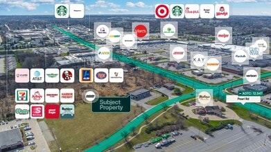 4868 Ledgewood Dr, Medina, OH - Vue aérienne  vue de carte - Image1