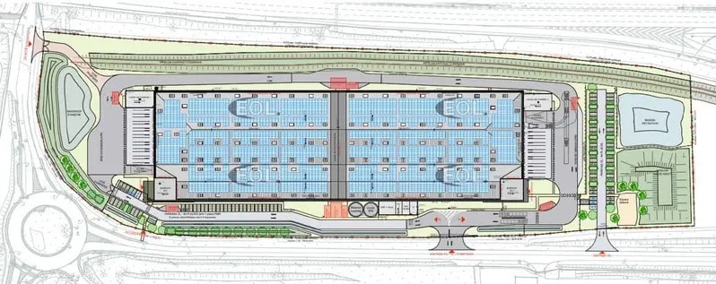 Industriel/Logistique dans Châtenoy-le-Royal à vendre - Plan de site – Image 2 sur 4