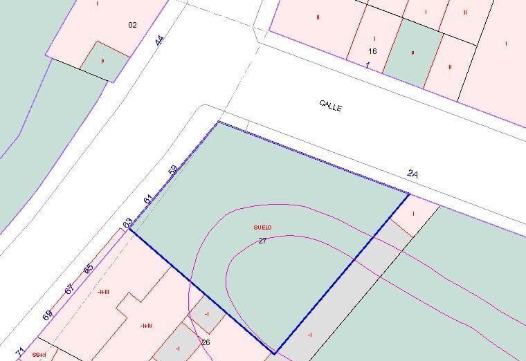 Terrain dans València, Valencia à vendre Plan de site– Image 1 sur 5