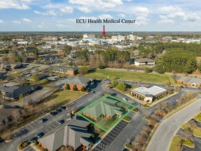 2450 Emerald Pl, Greenville, NC - Vue aérienne vue de carte