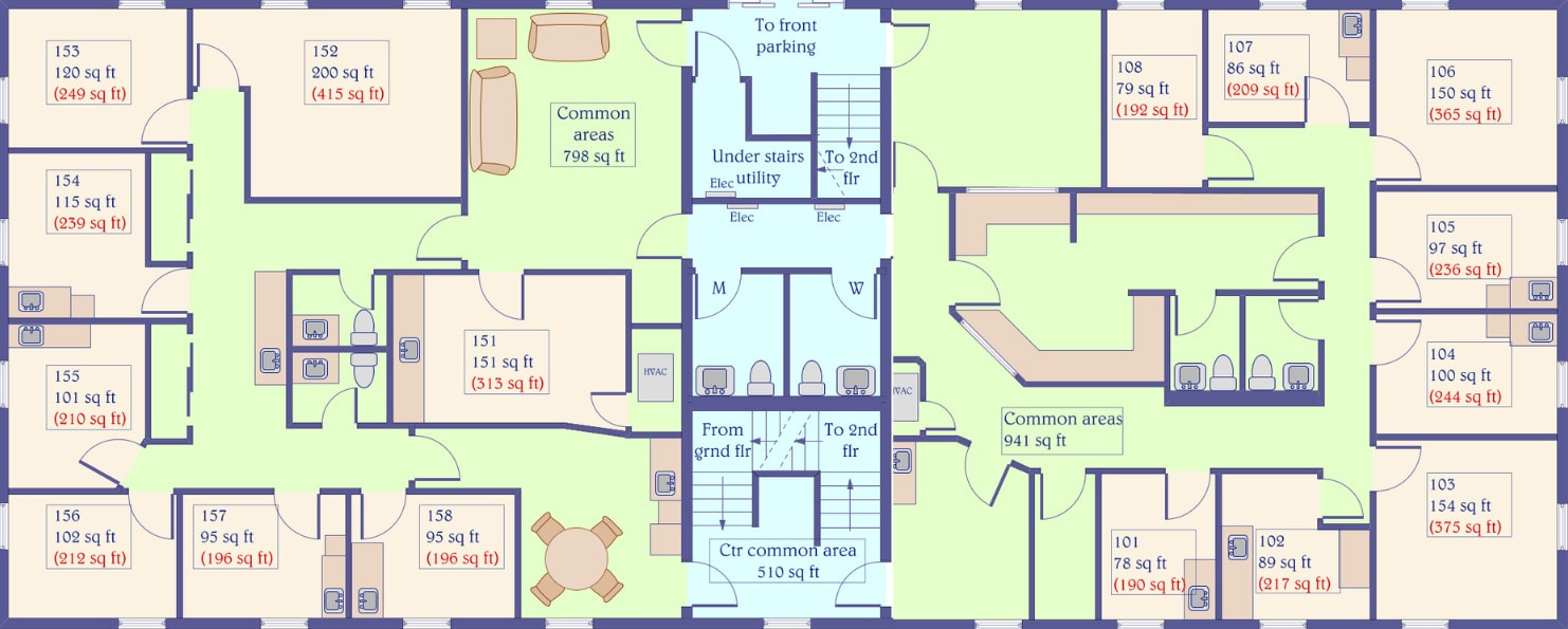 233 Ayer Rd, Harvard, MA à louer Plan d’étage– Image 1 sur 2