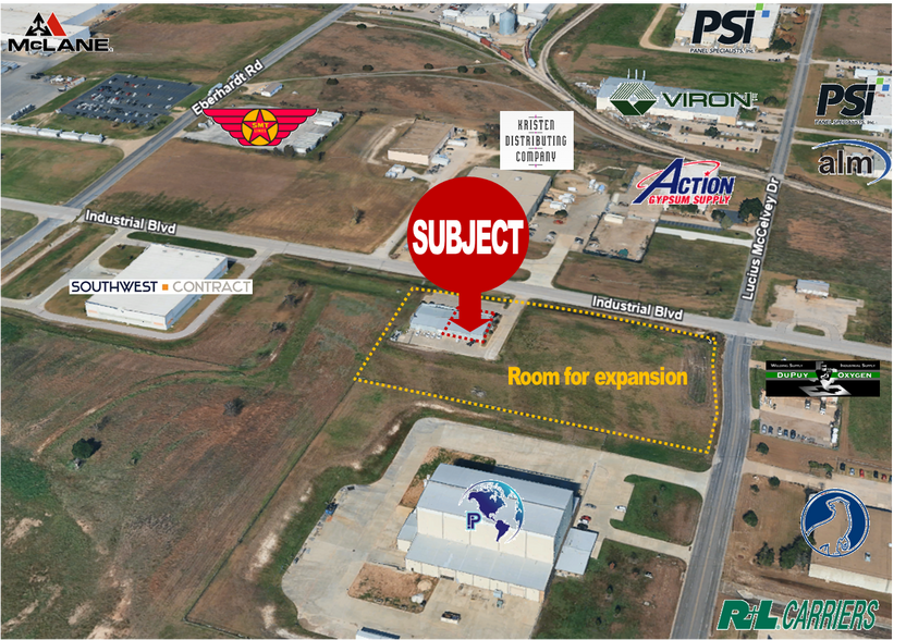 2335 Industrial Blvd, Temple, TX à louer - Aérien – Image 2 sur 3