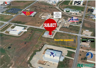 2335 Industrial Blvd, Temple, TX - VUE AÉRIENNE  vue de carte - Image1