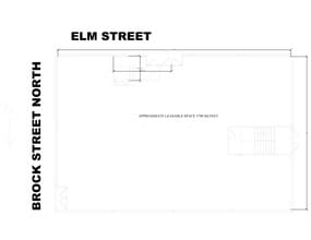 124 Brock St N, Whitby, ON à louer Plan de site– Image 1 sur 1