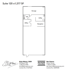 18605 Madrone Pl, Morgan Hill, CA à louer Plan d’étage– Image 1 sur 2