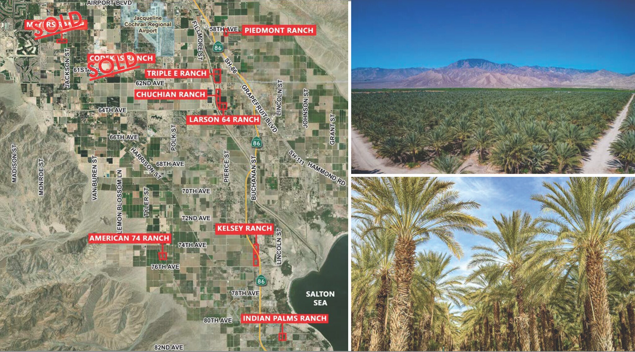 856.47 AC Organic Date Ranches portefeuille de 7 biens à vendre sur LoopNet.fr Photo principale– Image 1 sur 26