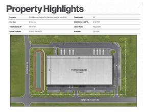 1315 Mendota Heights Rd, Mendota Heights, MN à louer Plan d’étage– Image 1 sur 1