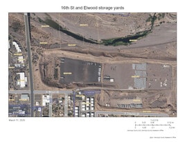16th St and Elwood Storage yards - Terrain