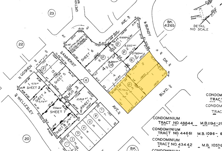 12121 Wilshire Blvd, Los Angeles, CA à louer - Plan cadastral – Image 2 sur 2