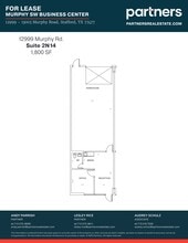 12999-13003 Murphy Rd, Stafford, TX à louer Plan de site– Image 1 sur 1