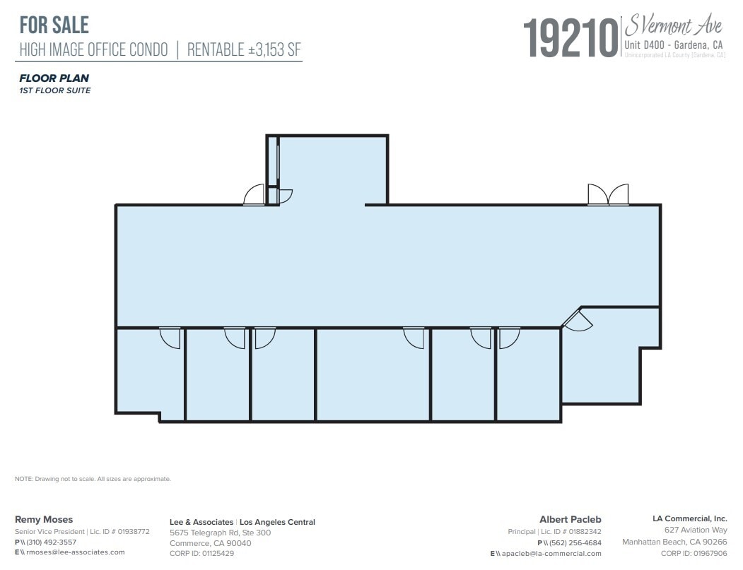 19210 S Vermont Ave, Gardena, CA 90248 - Lot D400 -  - Plan d’étage - Image 1 of 1