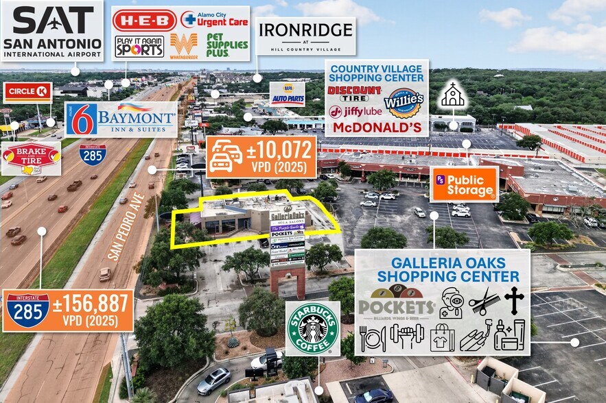 15925 San Pedro Ave, San Antonio, TX à vendre - Photo de l’immeuble – Image 3 sur 6